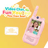 Momonava Kids Video Walkie Talkie - 300M Long Range Real-Time Video Chat