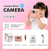 Momonava Kids Instant Print Camera - 1080P HD Digital Video & Zero-Ink Photo Printing