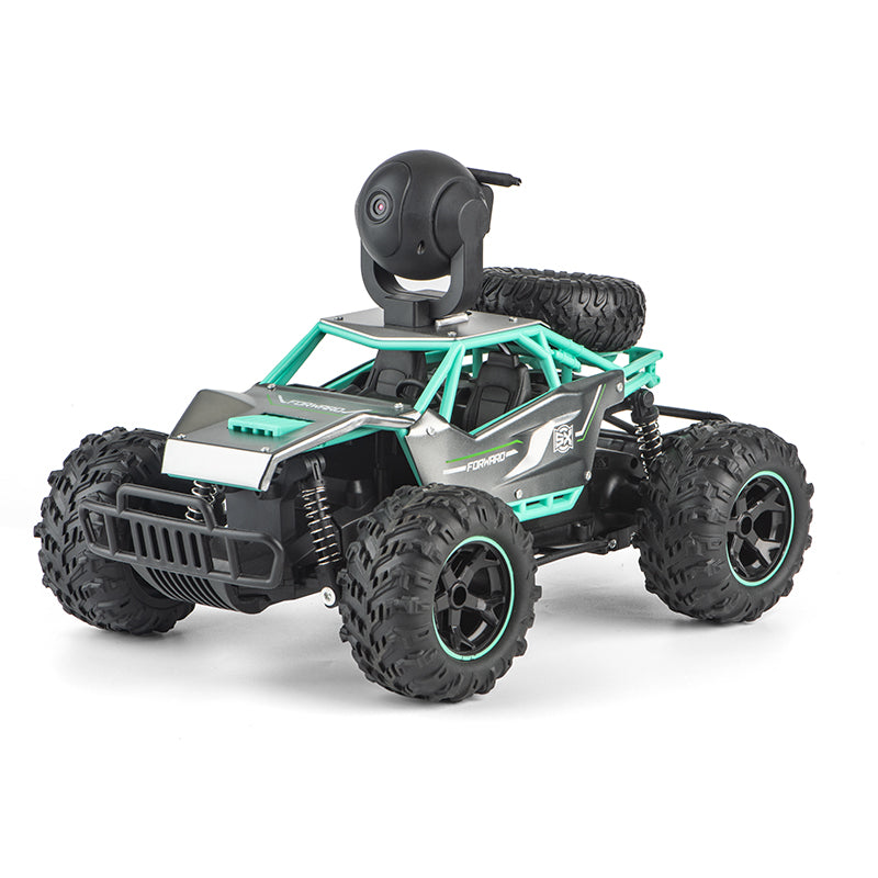 Momonava 1:14 Alloy High-Speed RC Camera Car - FPV Live Video & 90° Remote Gimbal